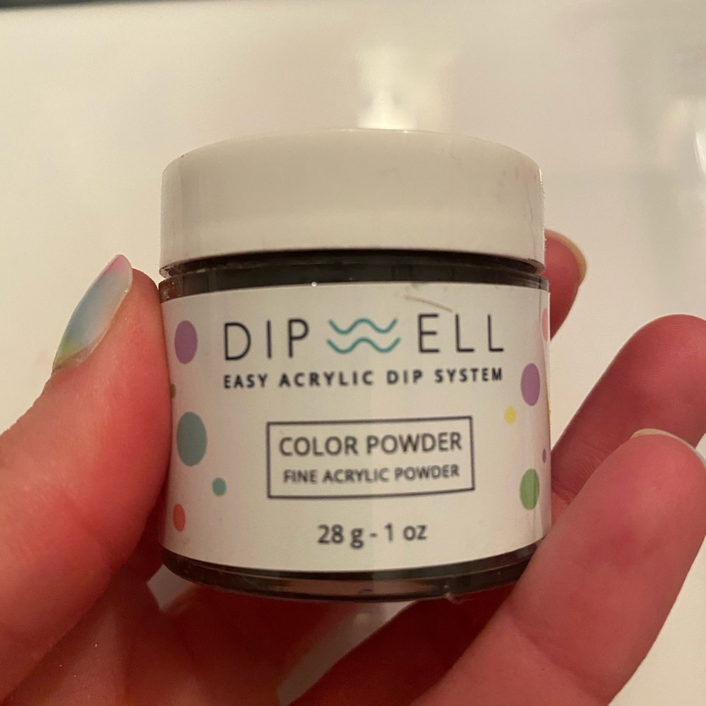 Dip well dip powder